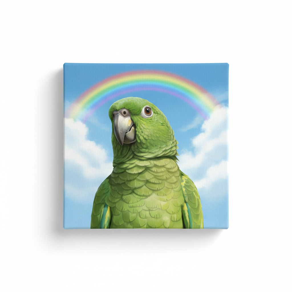 Personalized Pet Memorial Canvas Art