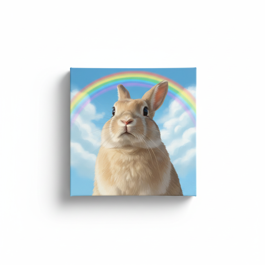 Personalized Pet Memorial Canvas Art