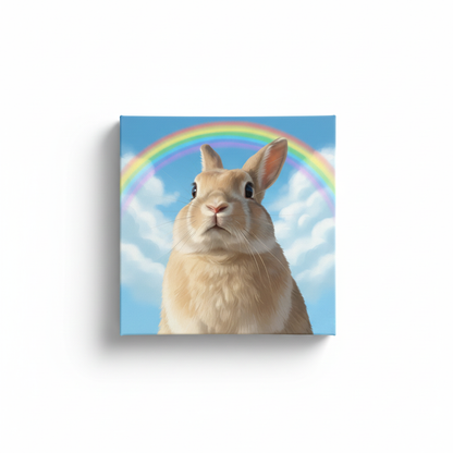 Personalized Pet Memorial Canvas Art